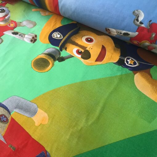 Ткань Щенячий патруль на задании ранфорс 220 см фото 2