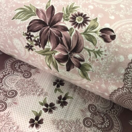 Фланелевое постельное белье Клематис фото 2