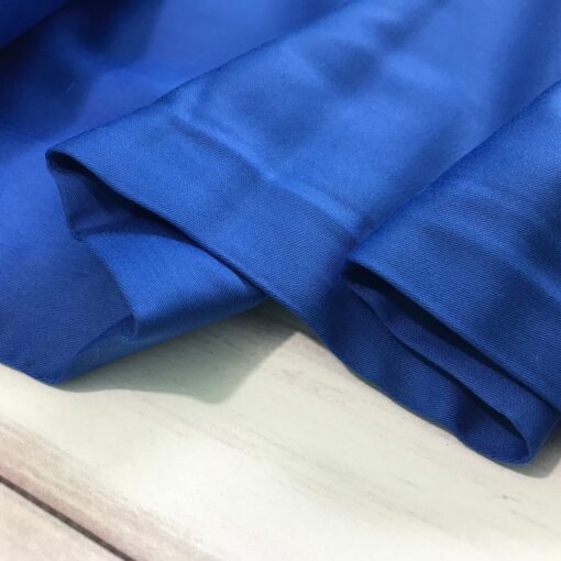 Постельное белье ярко синее сатин фото 2