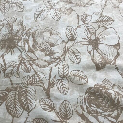 Постельное белье Кайсери, розы коричневые фото 2