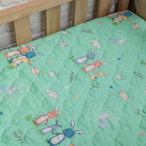 Покрывало на кровать детское Зайчики фото 2
