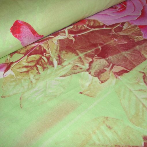 Ткань бязь для постельного белья Море роз 220 см фото 4