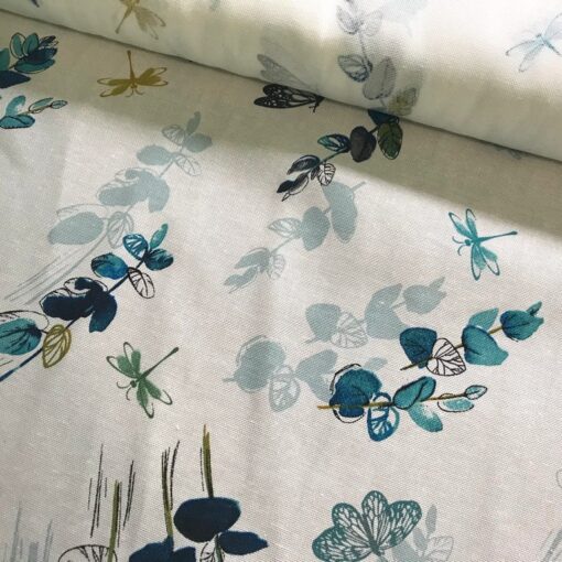 Ткань для скатерти рогожка Мирт 150 см фото 2