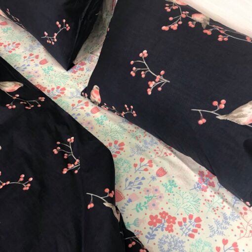 Постельное белье Идилия, снегири на ветке фото 4