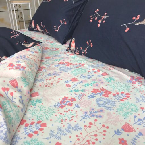 Постельное белье Идилия, снегири на ветке фото 3