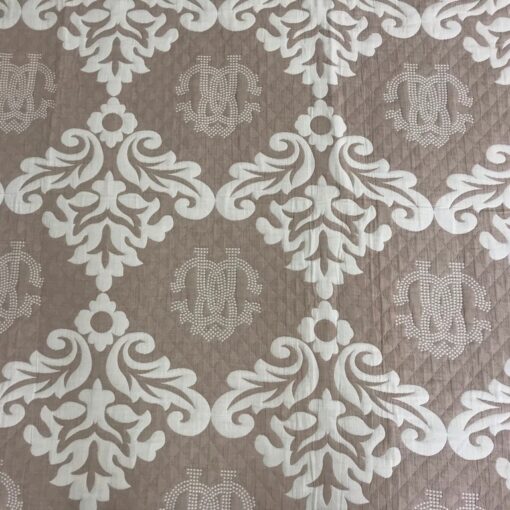 Покрывало Династия на бежевом, жаккард, двухстороннее фото 3