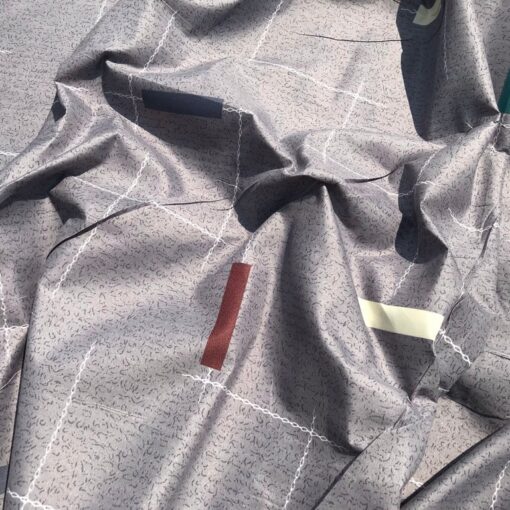 Микрофибра Страйк серый основа 235 см фото 3