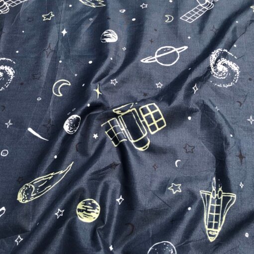 Микрофибра Космические врата основа 235 см фото 3