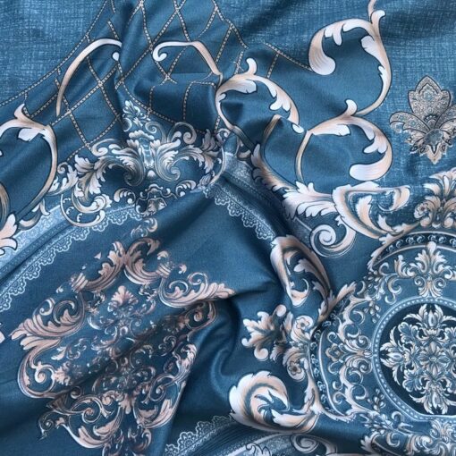 Микрофибра Падишах роспись основа 235 см фото 3