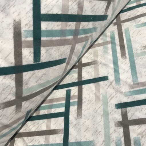 Фланель Смужки зелені оптом