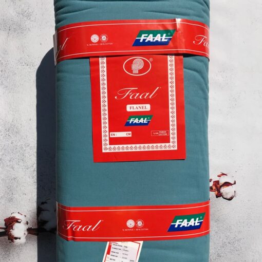 Фланель однотонная петроль petrol оптом