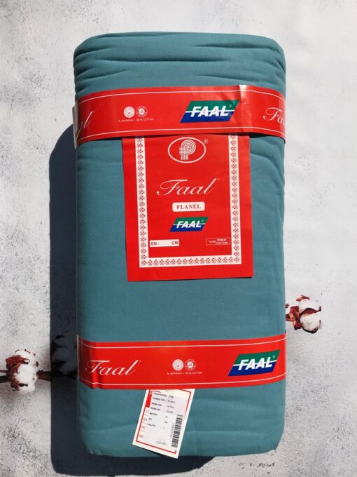 Фланель однотонна петроль petrol оптом