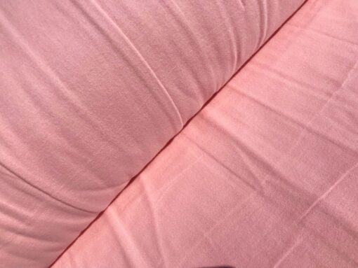 Постільна білизна однотонна фланель світло рожева фото