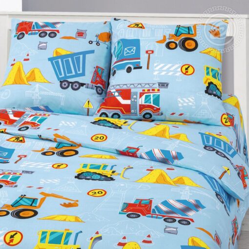 Постільна білизна Будівельник фото 2