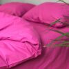 Постельное белье цвет Маджента ранфорс Турция фото