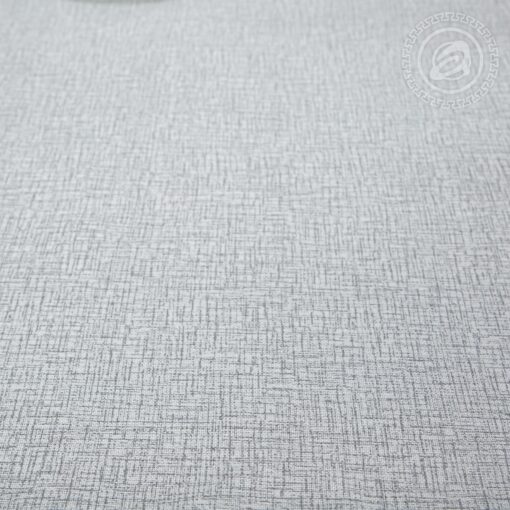 Ткань для скатерти рогожка Лён серый 150 см фото 3