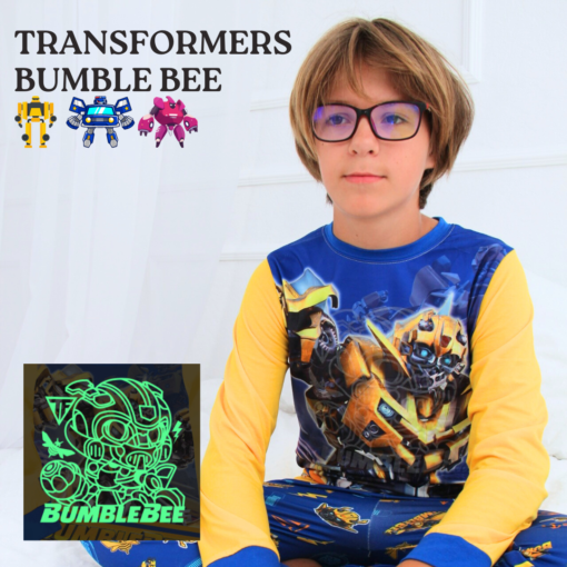 Пижама с Трансформерами Transformers BumbleBee фото