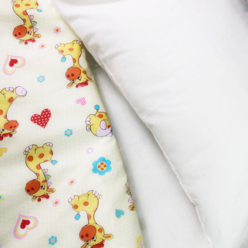 Постельное белье Жирафики кроватка 40х60 см фото