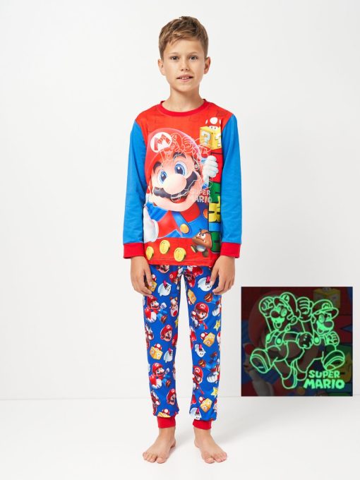 Пижама с Марио | Mario brothers | светится в темноте фото
