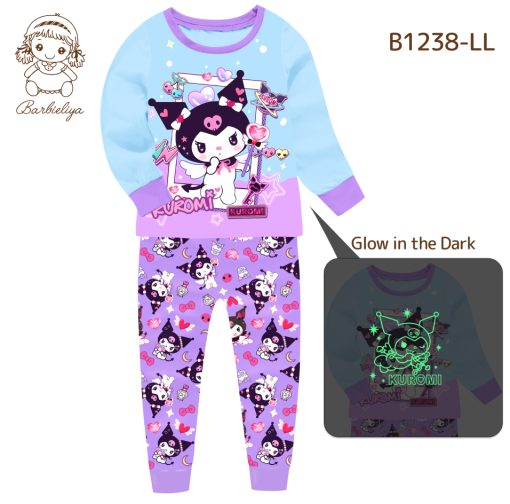 Пижама с Куроми вид 3 | светится в темноте фото