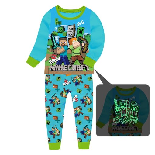 Пижама Майнкрафт 7 | MINECRAFT | светится в темноте фото