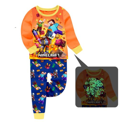 Пижама Майнкрафт 8 | MINECRAFT | светится в темноте фото